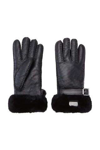 Guantes de piel ovina - Negro