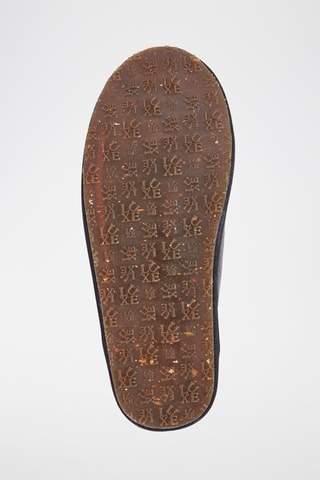 Sandalias de piel ovina forradas - Negro