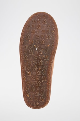 Sandalias de piel ovina forradas - Camel