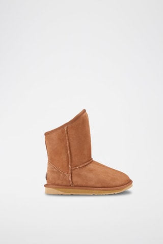 Botas de piel ovina - Marrón