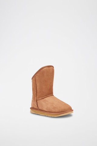 Botas de piel ovina - Marrón