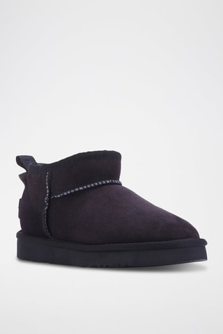 Botas de piel ovina - Negro