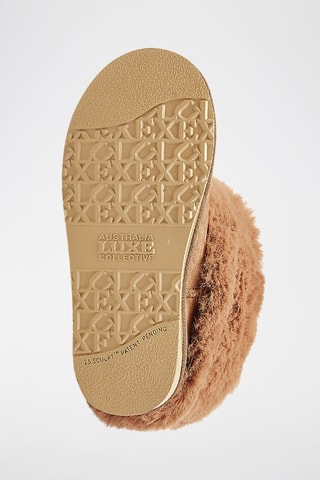 Botas de piel ovina - Marrón claro