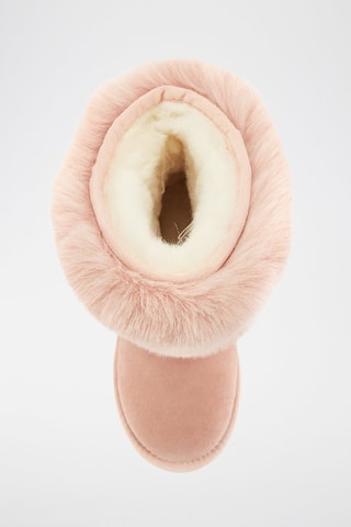 Botas de piel ovina - Rosa