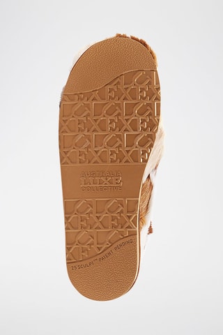 Botas de pelo caprino y ovino - Marrón