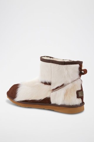 Botas de pelo caprino y ovino - Marrón