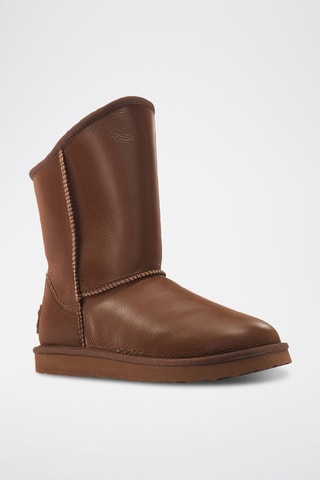 Botas de piel ovina - Marrón