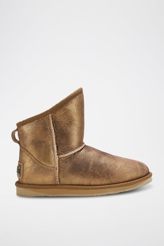 Botas de piel ovina - Bronce