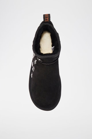 Botas de piel ovina - Negro