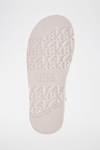 Botas de piel ovina - Blanco roto