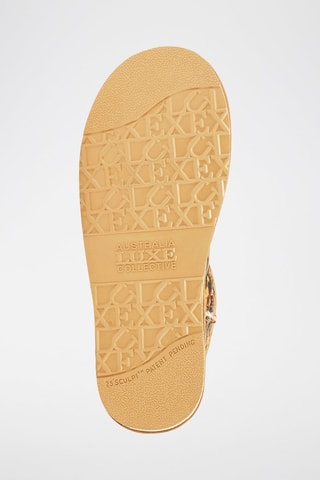 Botas de piel - Beige