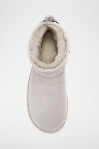 Botas de piel ovina - Gris claro