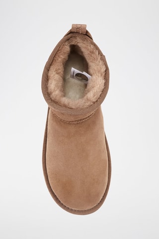 Botas de piel ovina - Marrón claro