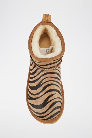 Botas de piel ovina - Marrón