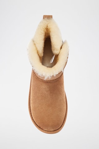 Botas de piel ovina - Marrón claro