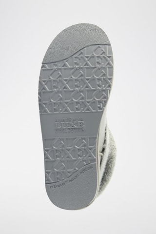 Botas de piel ovina - Gris claro