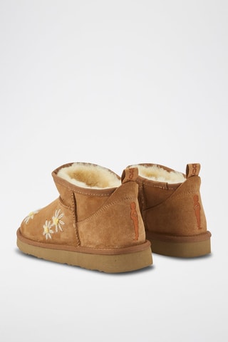 Botas de piel ovina - Marrón