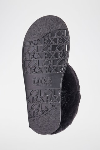 Botas de piel ovina - Negro