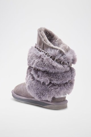 Botas de piel ovina - Gris