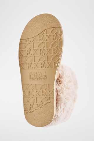 Botas de piel ovina - Beige