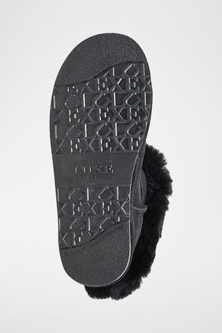 Botas de piel ovina - Negro