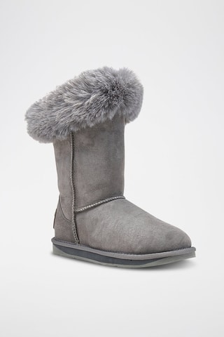 Botas de piel ovina - Gris