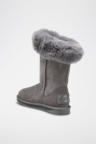 Botas de piel ovina - Gris