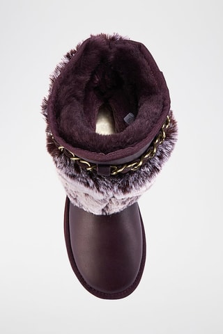 Botas de piel ovina - Violeta