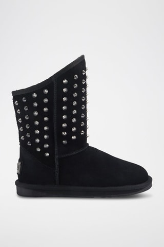 Botas de piel ovina - Negro