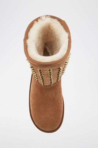 Botas de piel ovina - Marrón