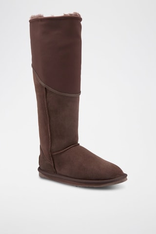 Mosqueteras de piel ovina - Marrón