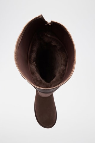 Mosqueteras de piel ovina - Marrón