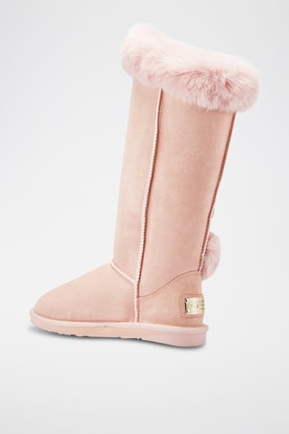 Botas de piel ovina - Rosa