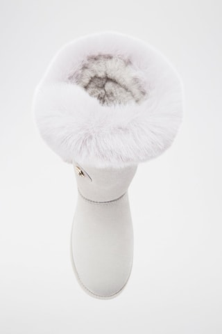 Botas de piel ovina - Gris claro