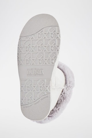 Botas de piel ovina - Gris claro