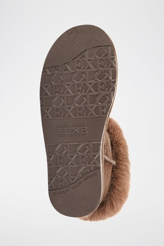 Botas de piel ovina - Marrón