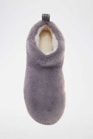 Botas efecto piel ovina - Gris