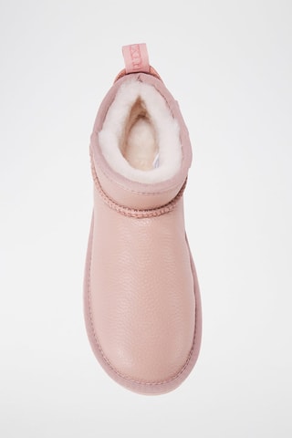 Botines de piel ovina forrados - Rosa