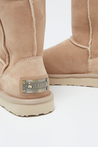 Botines de nobuk - Camel