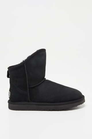 Botines de nobuk - Negro