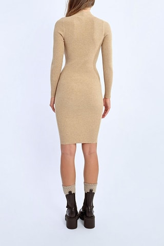 Trui-jurk - Beige - Lili Sidonio