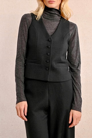 Chaleco - Negro - Molly Bracken