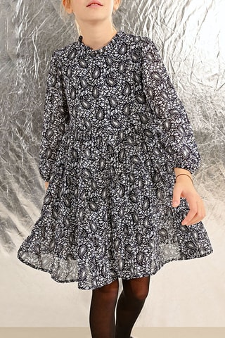 Vestido evasé - Negro - Molly Girl