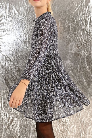 Vestido evasé - Negro - Molly Girl