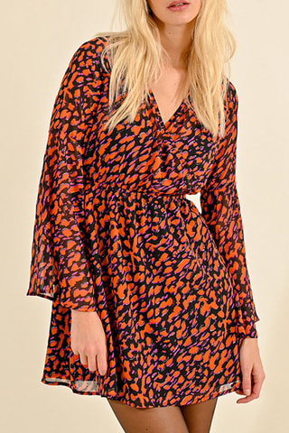 Vestido evasé - Negro - Lili Sidonio