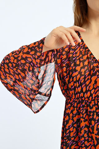 Vestido evasé - Negro - Lili Sidonio