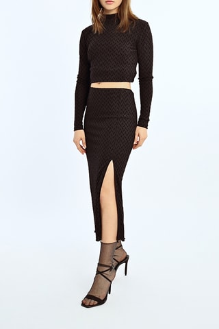 Falda larga - Negro - Lili Sidonio