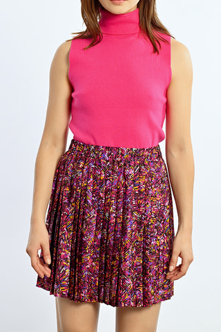 Falda plisada - Rosa - Lili Sidonio