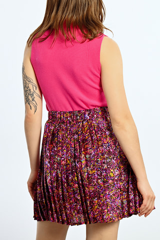 Falda plisada - Rosa - Lili Sidonio