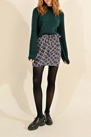 Falda recta - Azul - Molly Bracken